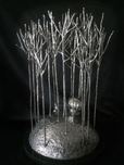 Mackenzie Thorpe Sculpture Whimsical Art Love in the Forest